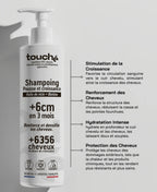 Touché Shampoing Pousse Et Croissance Huile De Ricin+Bioti