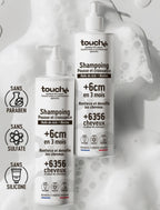 Touché Shampoing Pousse Et Croissance Huile De Ricin+Bioti