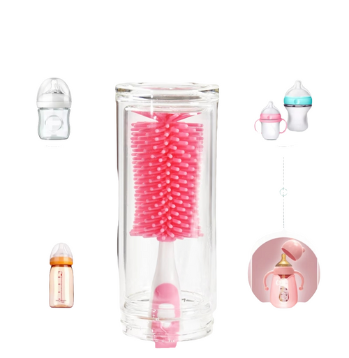 My Baby Sim Brosse 2-En-1 Pour Biberon Et Tétine Sans Bpa