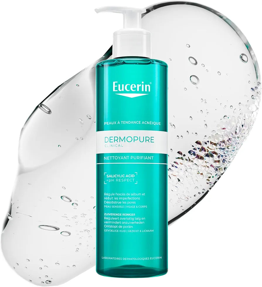 Eucerin Dermopure Gel Nettoyant 400Ml