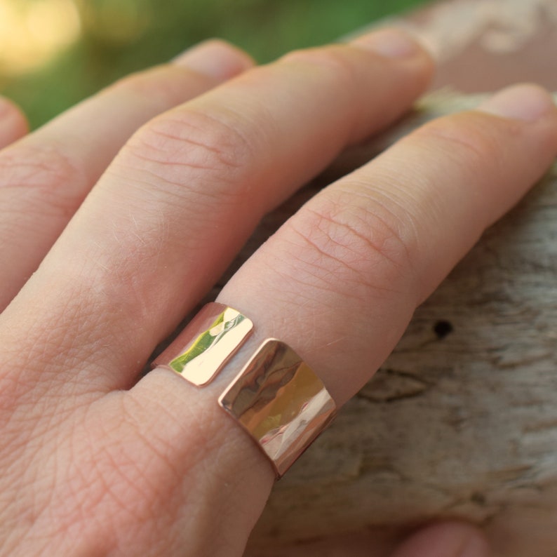 Bague Ouverte Faite Main En