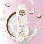جل استحمام Tulipán Negro Coco Pure White – لبشرة فائقة النعومة