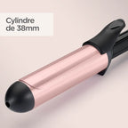 Babyliss مكواة تجعيد الشعر - C453E - 38 ملم من الكوارتز والسيراميك