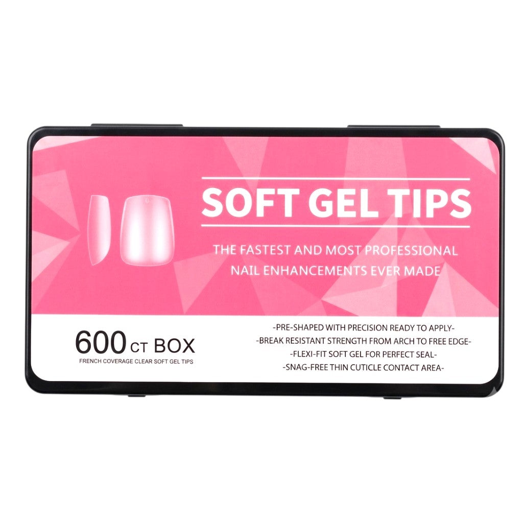 Capsules En Gel Lisses La Technique De Pose D'Ongles La Plus Rapide Et La Plus Professionnelle Qui Soit Paquet De 600 Pièces
