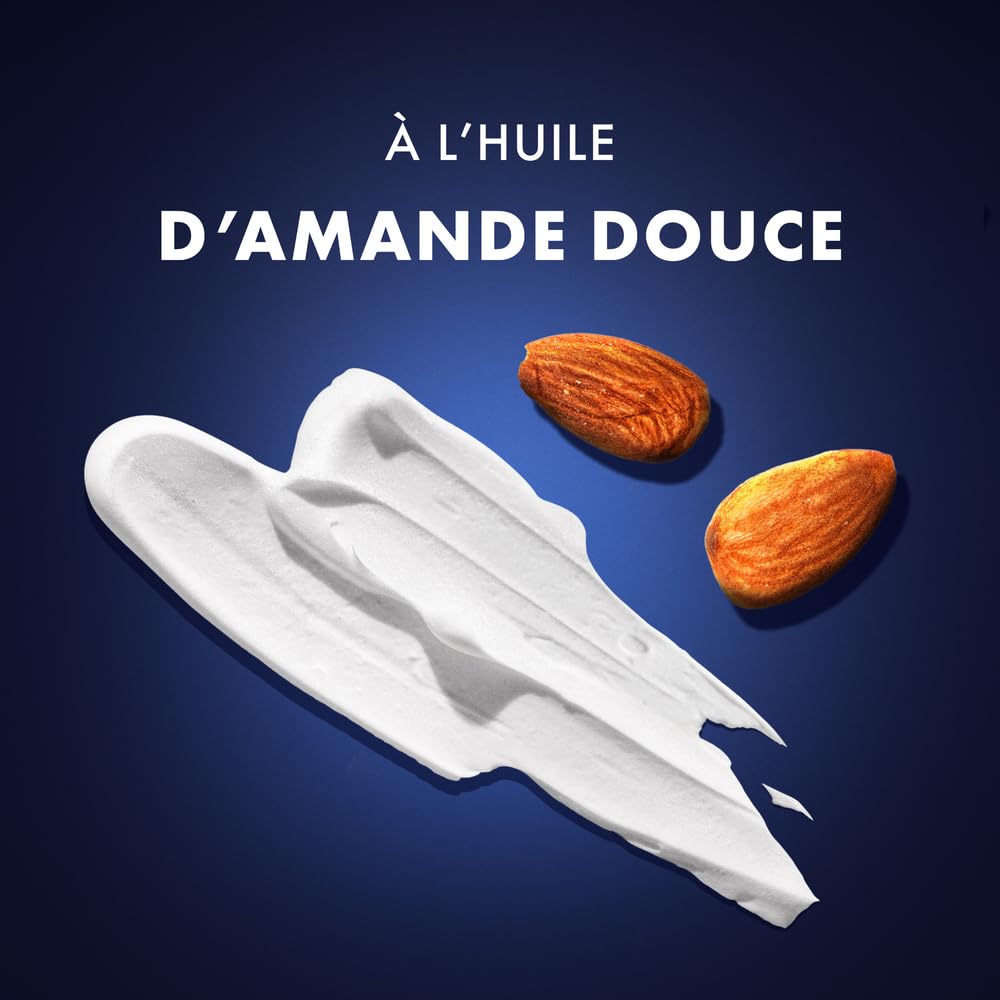Gillette Fusion Mousse À Raser Pour Homme À L’Huile D’Amande Douce X5 Actions