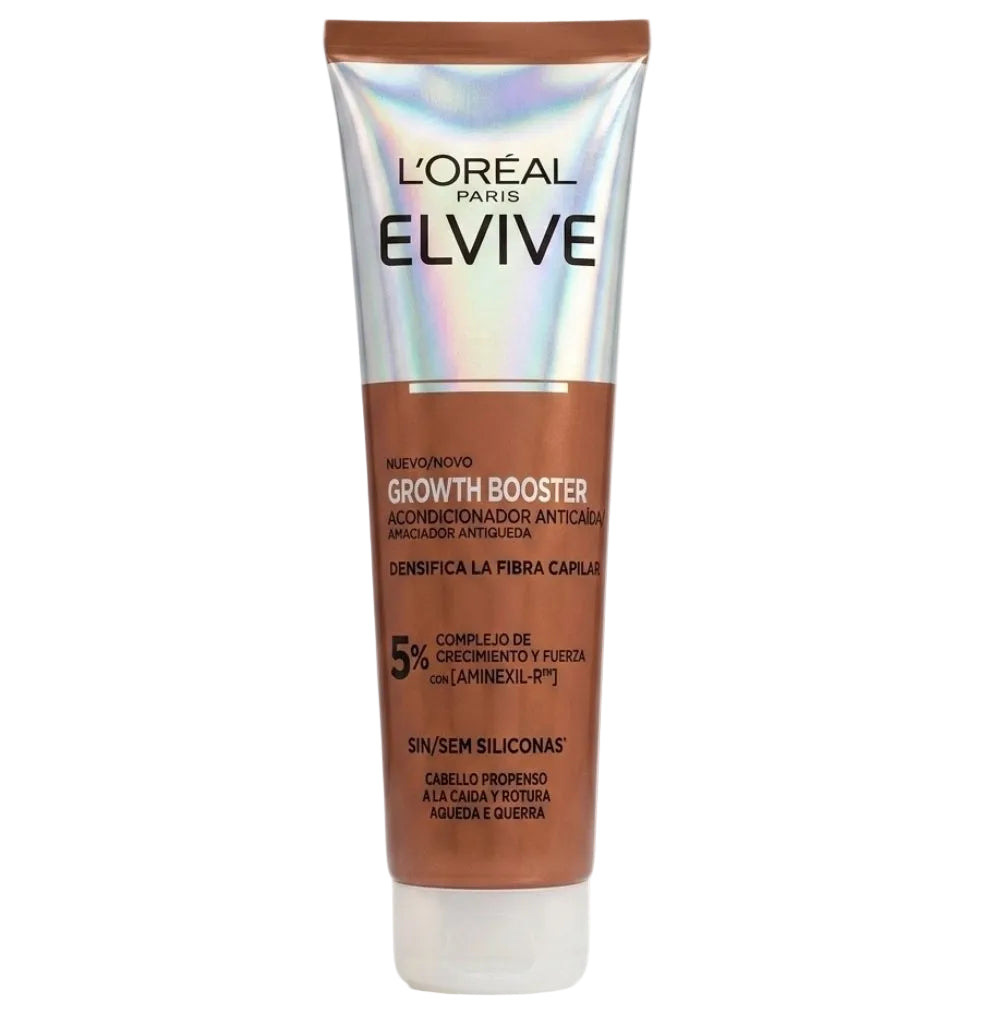 Elseve/Elvive Growth Booster Après-Shampooing Anti-Chute Sans Silicone À L'Aminexil