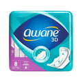 Awane Serviettes Confort 3D Longue X 08