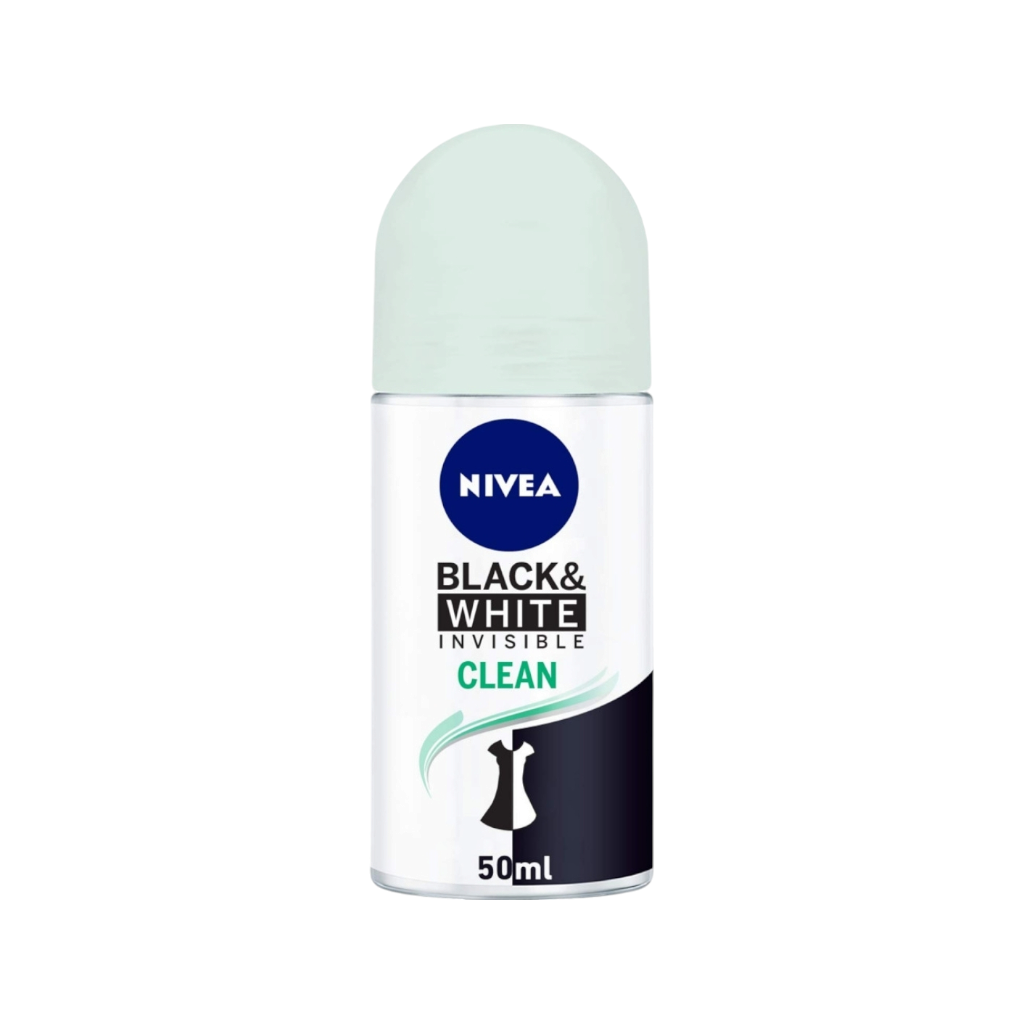 Nivea Déodorant Bille Black & White Invisible Clean X5 48H Anti-Perspirant