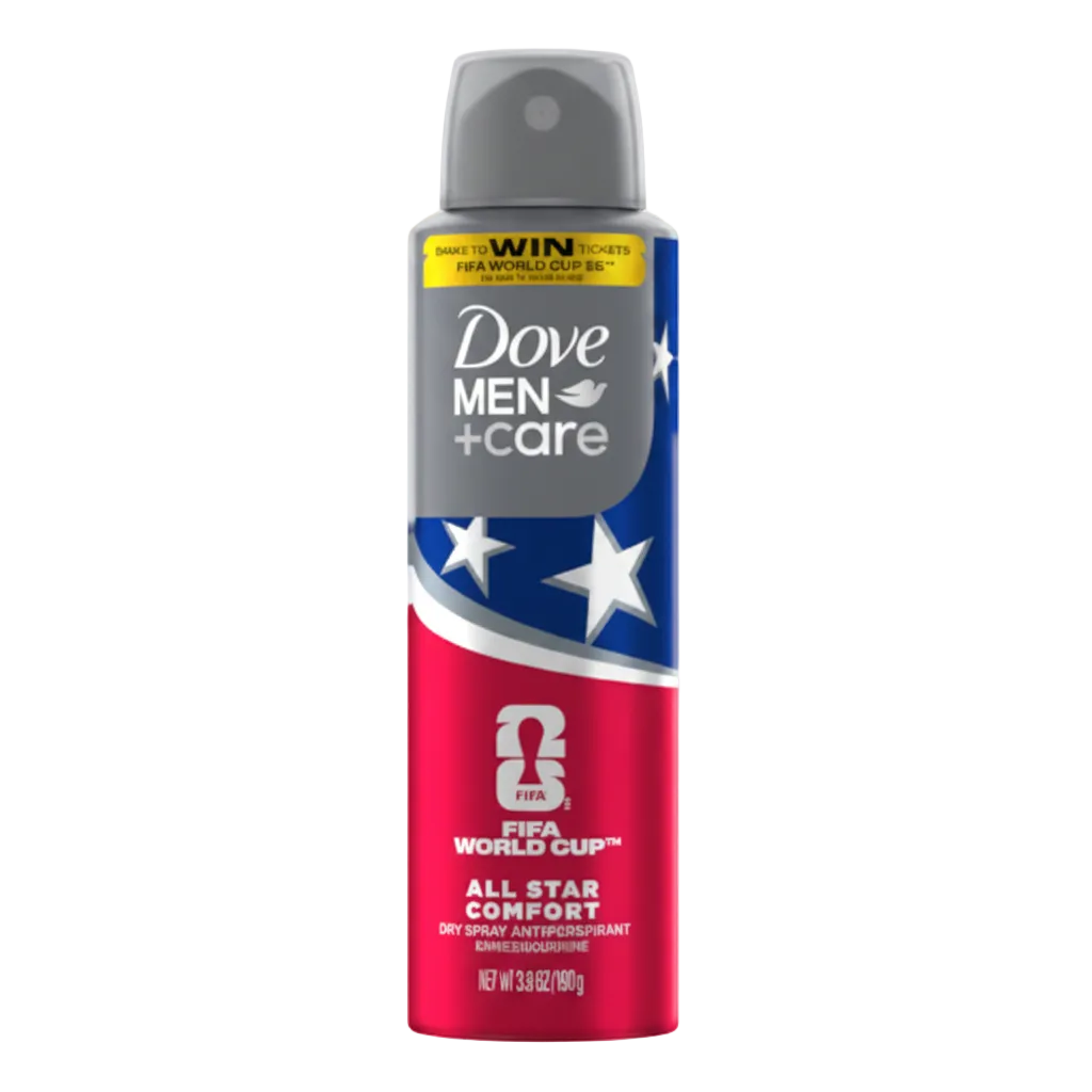 Dove Déodorant Men+ Care Anti Transpirant 72H All Star Comfort Fifa World Cup