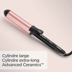 Babyliss مكواة تجعيد الشعر - C453E - 38 ملم من الكوارتز والسيراميك