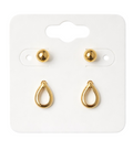 Boucles Goutte Dorée