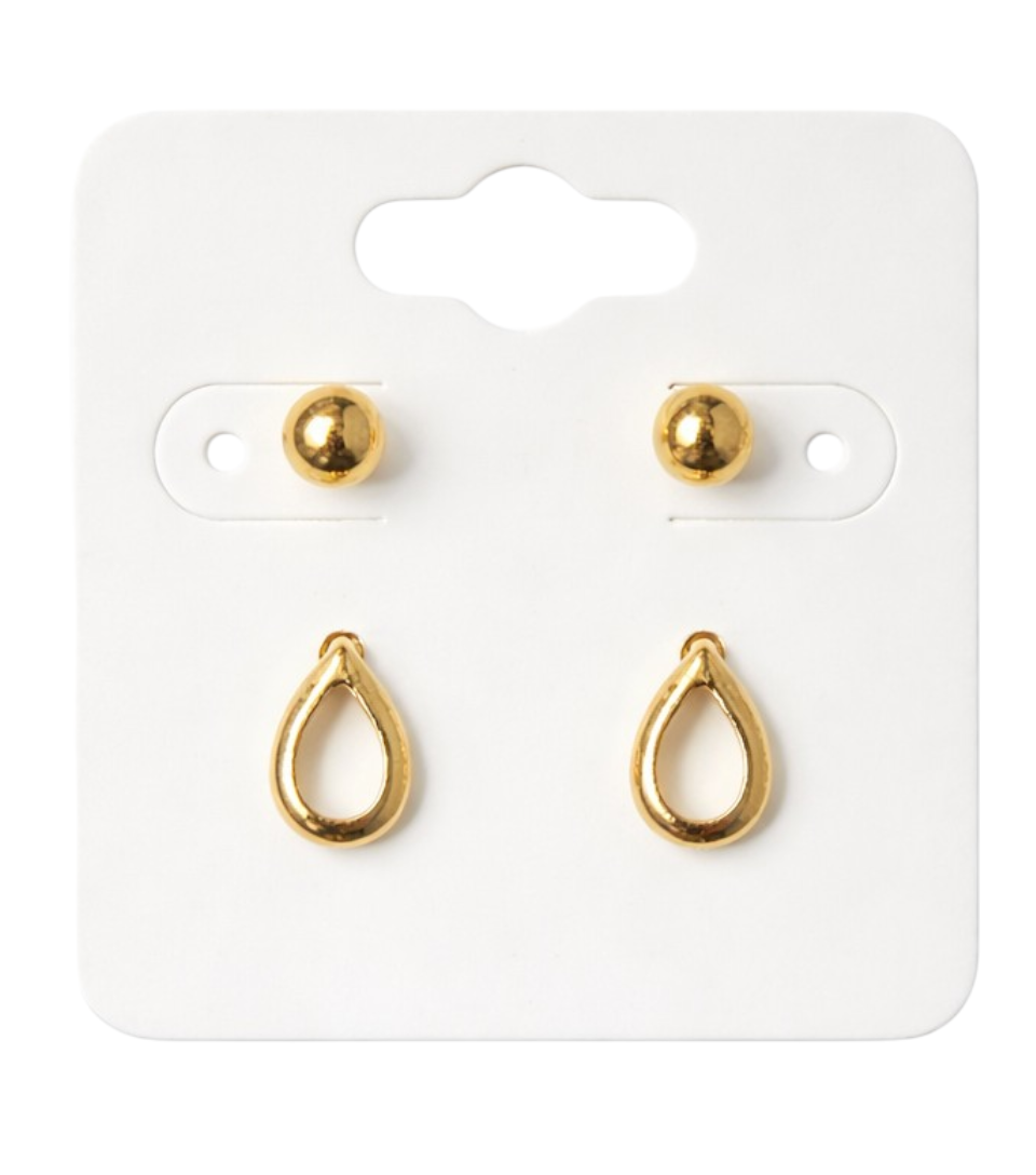 Boucles Goutte Dorée