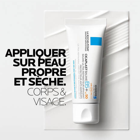 La Roche-posay Cicaplast Baume B5+ Spf50 Baume Ultra-réparateur Apaisant Protecteur Anti-marques