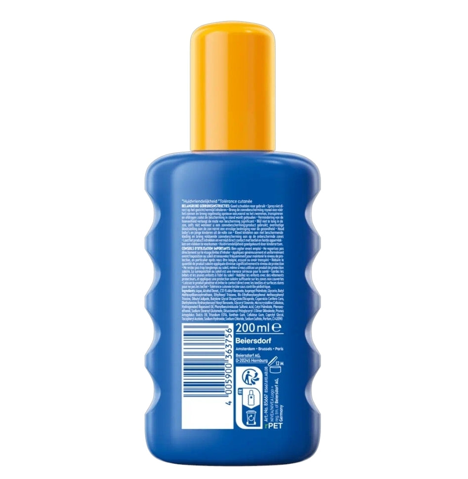 Nivea Sun Kids Protect & Hydrate Spf 50+ – Lait Solaire Enfants Très Haute Protection Uv, Résistant À L’eau