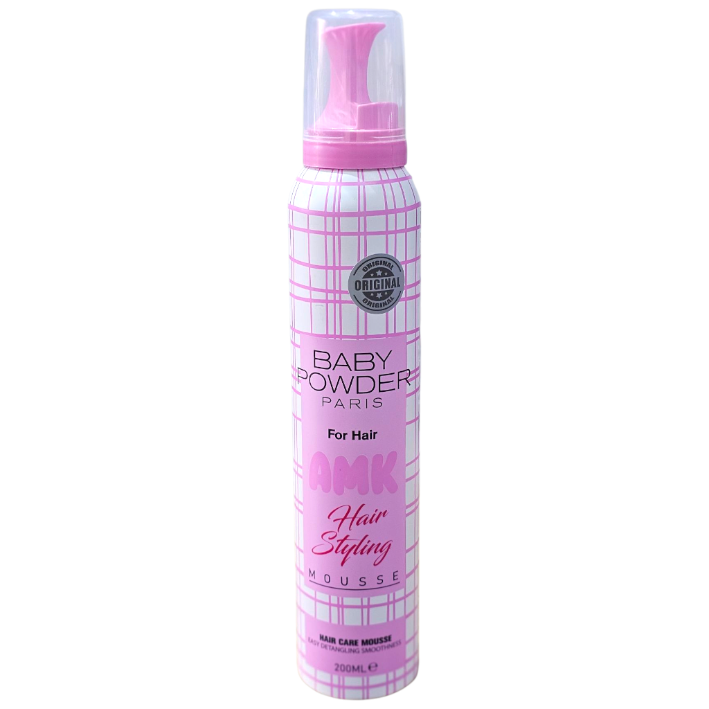Baby Powder Paris Amk For Hair Mousse Coiffante Boucle