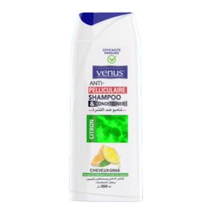 Venus Shampooing Et Aprés Shampooing Anti-Pelliculaire Citron Cheveux Gras