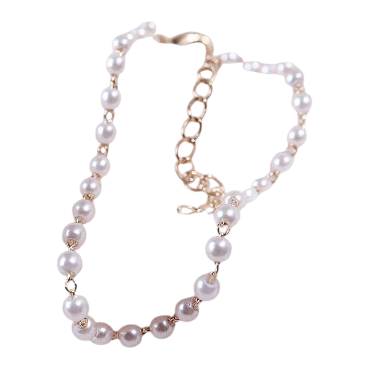 Ke Aloha Jewelry Dainty Pearl Linked Bracelet