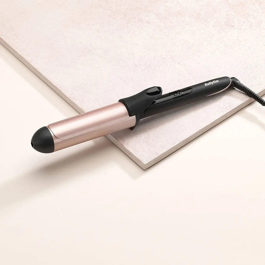 Babyliss مكواة تجعيد الشعر - C453E - 38 ملم من الكوارتز والسيراميك