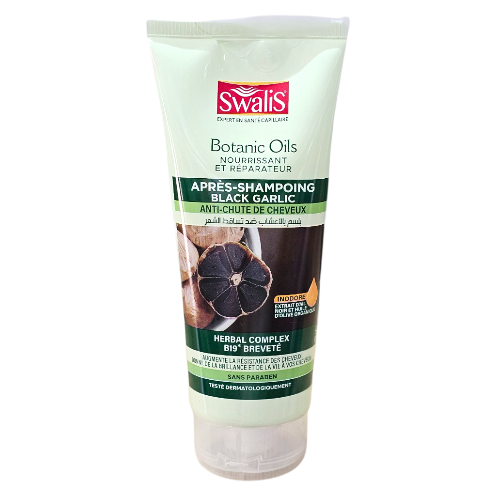 Swalis Après Shampoing Black Garlic Botanic Oils