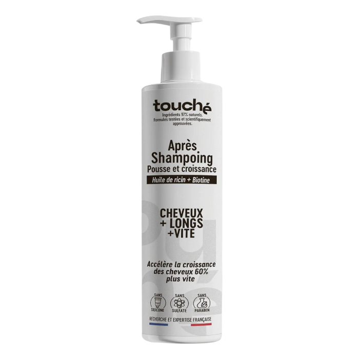 Touché Aprés Shampoing Pousse Et Croissance Huile De Ricin+Biotine