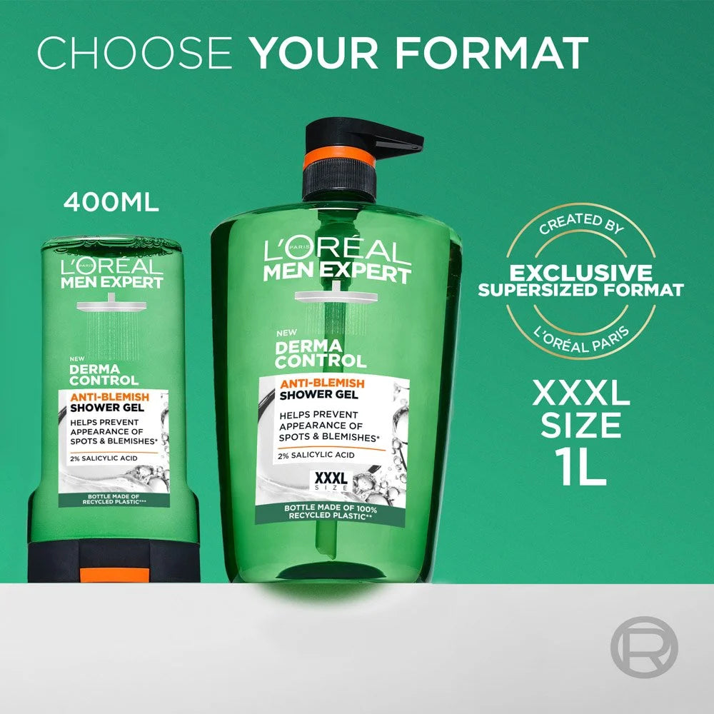 L'Oréal Paris Men Expert Gel Douche Anti-Blemish Shower
