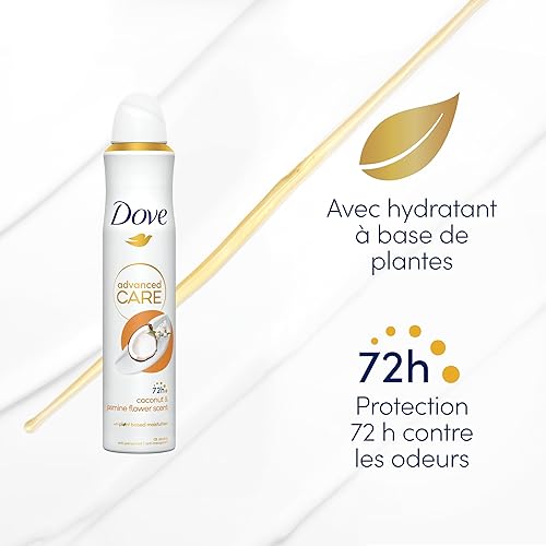 Dove Déodorant Femme Advanced Care Fruit De La Passion Et Citronnelle 72H De Protection