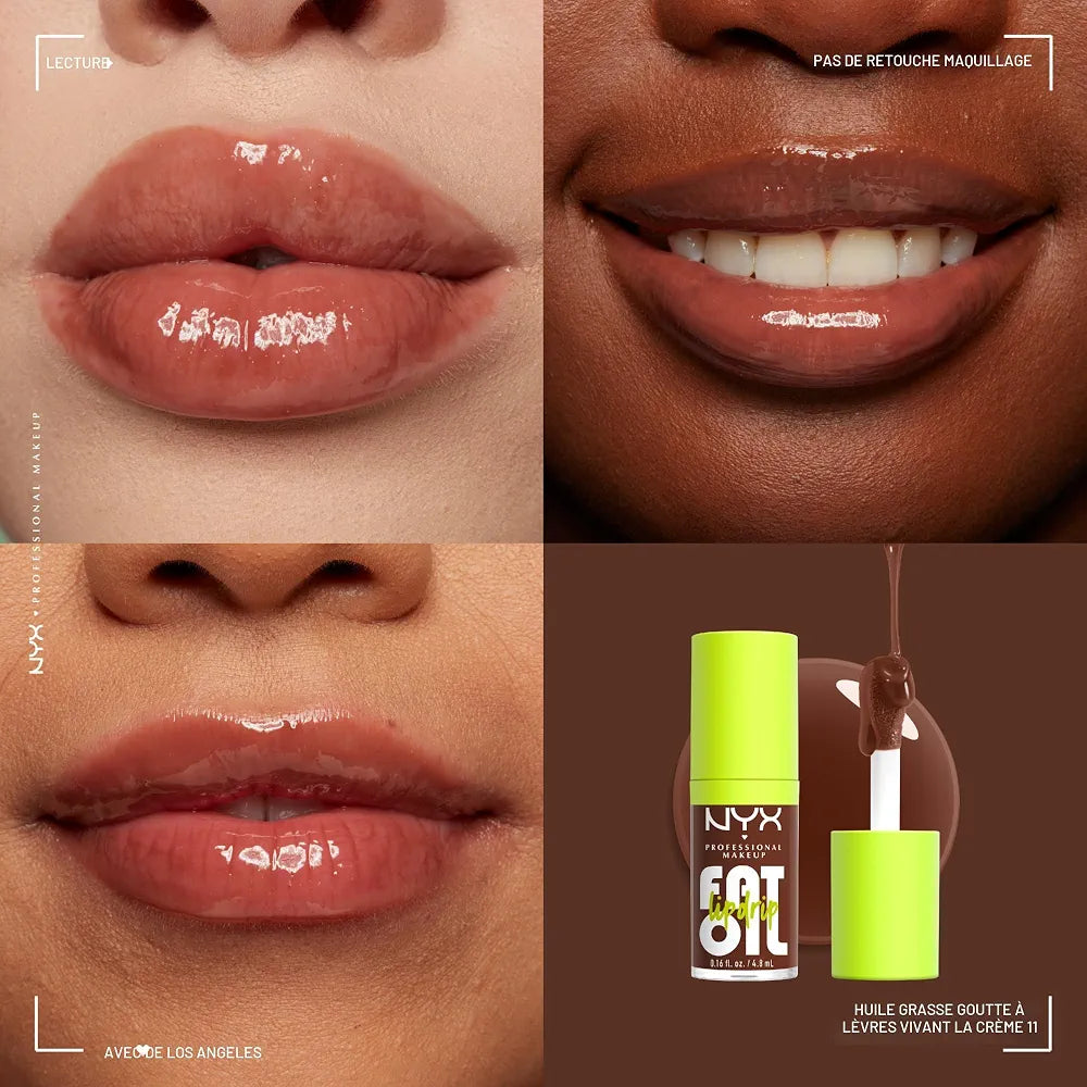 NYX Professional Makeup Huile à lèvres Fat Oil Lip Drip