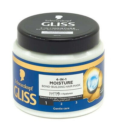 Schwarzkopf Gliss 4-in-1 Moisture Bond-Building Hair Mask – Masque Capillaire Hydratant