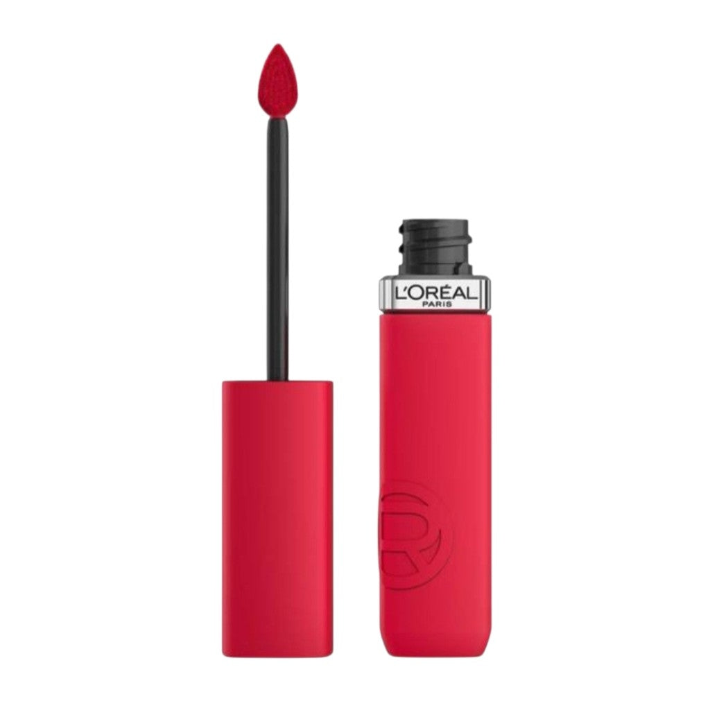 L'Oréal Paris Infaillible Matte Resistance أحمر شفاه مطفأ يدوم طويلاً ومرطب