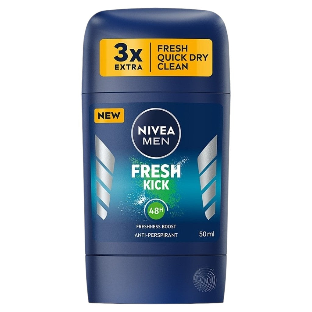 Nivea Men Fresh Kick 48H Fresh Quick Dry Clean