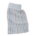 Gant Exfoliant Rayé Multicolore En Tissu Doux (Kiassa)