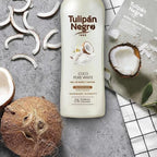 جل استحمام Tulipán Negro Coco Pure White – لبشرة فائقة النعومة