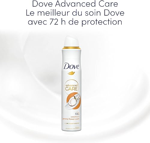 Dove Déodorant Femme Advanced Care Fruit De La Passion Et Citronnelle 72H De Protection