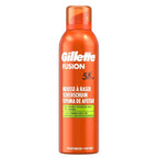 Gillette Fusion Mousse À Raser Pour Homme À L’Huile D’Amande Douce X5 Actions