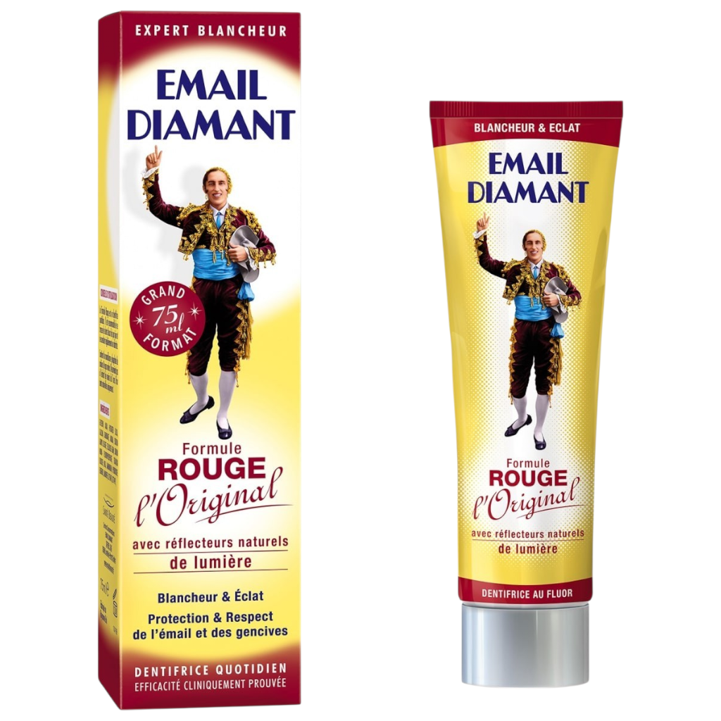 Email Diamant معجون أسنان بالتركيبة الحمراء