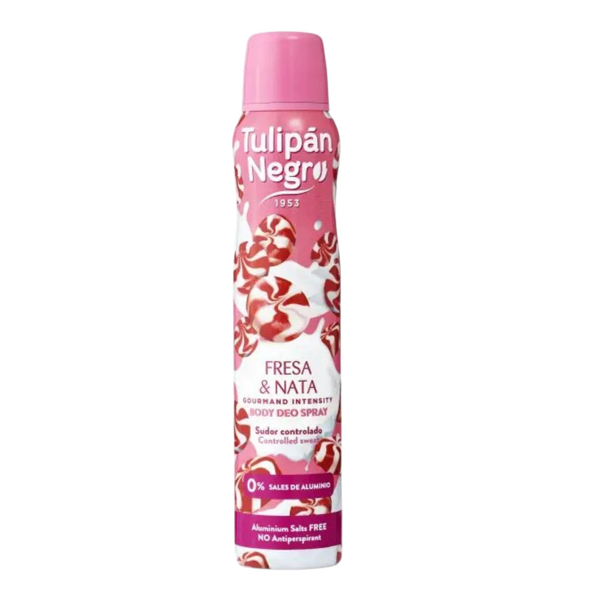Tulipán Negro Déodorant Spray Fraise & Nata 0% Aluminium