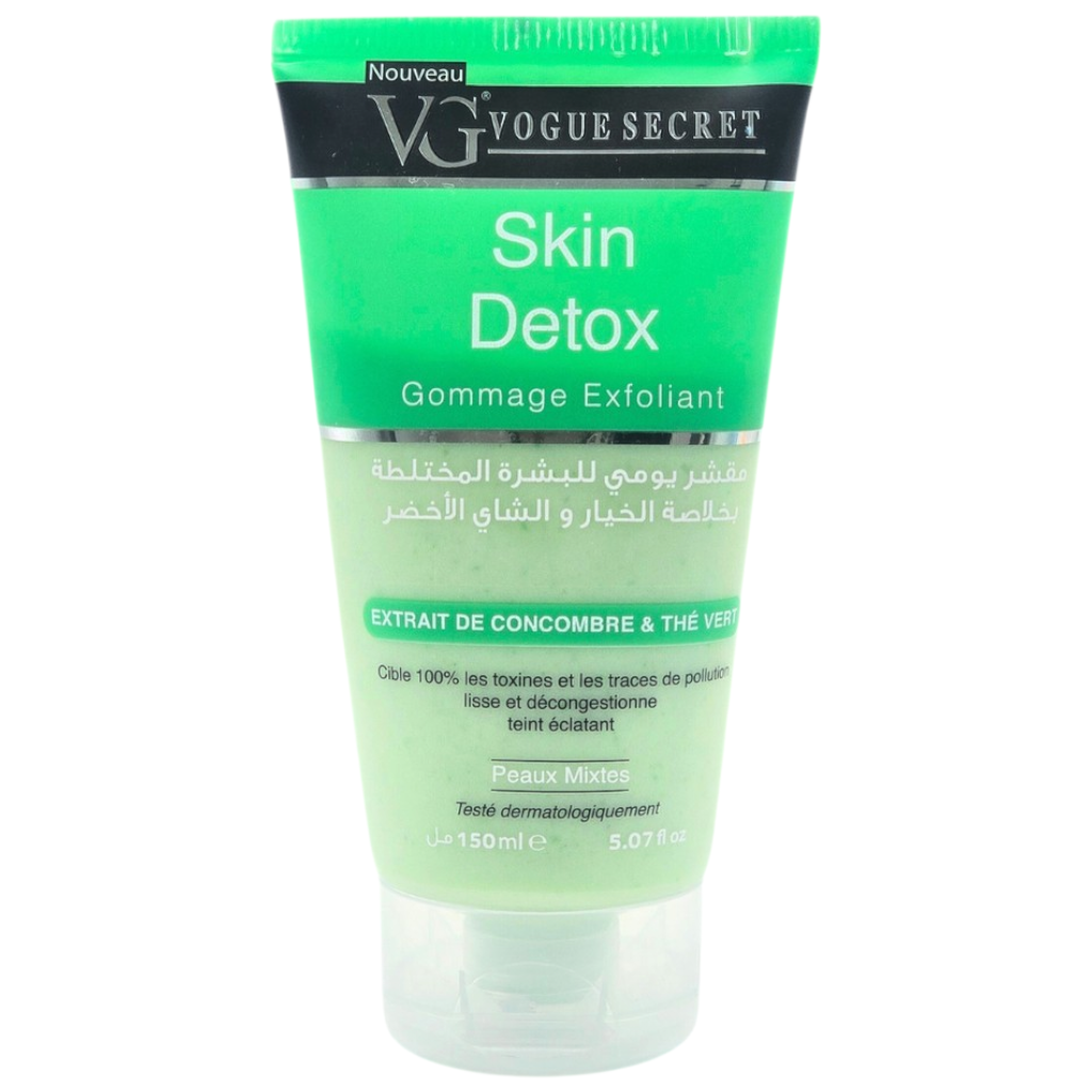 Vg Gommage Skin Detox Extrait De Concombre & Thé Vert